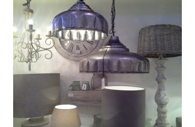Distressed Metal Ceiling Hanging Lamp Light
