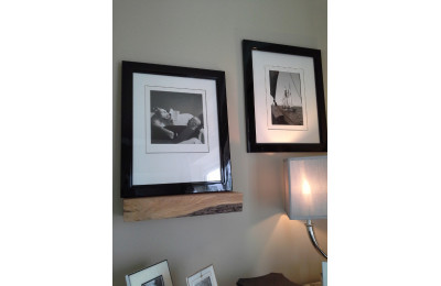 Large Black Frame With White Mount