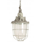 Quarry Light Grey Distressed Hanging Lamp