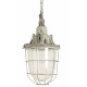 Quarry Light Distressed Blue Hanging Lamp 