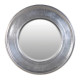 Large Round Silver Effect Mirror Large Round Silver Effect Mirror
