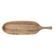 Oval Acacia Wooden Serving Tray