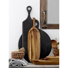 Oval Acacia Wooden Serving Tray