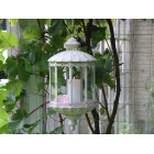 Antique Cream Metal Lantern Antique Cream Metal Lantern