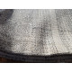 French vintage print grey cotton rug