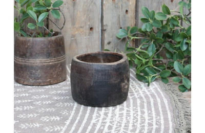 Handmade Wooden Flowerpot