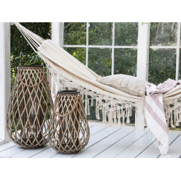 Neutral Hammock with Fringes