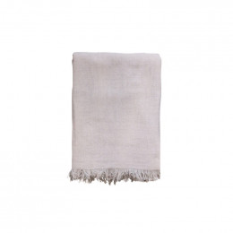 Rose Smoke Throw with Fringe Rose Smoke Throw with Fringe