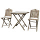 Bamboo Garden Table with Two Chairs  In stock!!