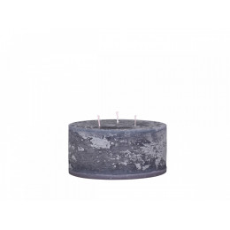 Dark Grey Pillar candle