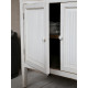 Distressed White Cupboard 