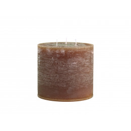 Extra Large Rustic walnut Pillar Candle Extra Large Rustic walnut Pillar Candle