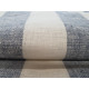 French Style 100% Linen Blue & White Wide Stripe Sample