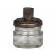 Glass Jar Candle Holder
