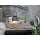 Large Wicker Tray With Handles