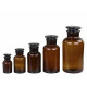 Set of 5 Apothecary Glass Bottles