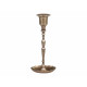Set of Two Antique Brass Candlesticks