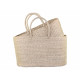 Wicker Sea Grass Beach Bag Sml