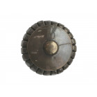 Antique brass pearl edge knob Antique brass pearl edge knob
