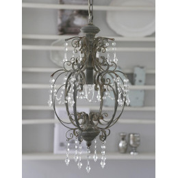 Chandelier Antique Grey