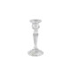 Glass Grooved Candle stick Large Glass Grooved Candle stick Large