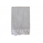 Mocca Wool Throw Patterened Mocca Wool Throw Patterened