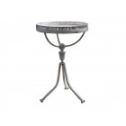 Side Table with lace edge Antique Cream