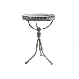 Side Table with lace edge Antique Cream