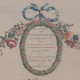 Romantic Floral Fabric Wall Hanging