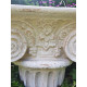 Distressed Carved wall shelf