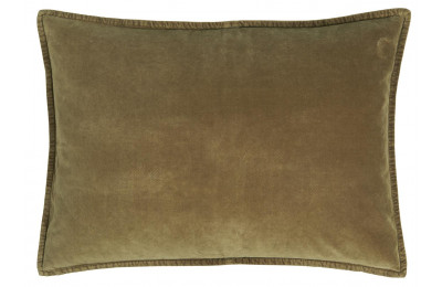Autumn Green Velvet Cushion Cover Autumn Green Velvet Cushion Cover