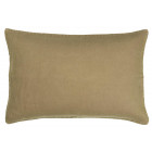 Linen Cushion Cover Autumn Green Linen Cushion Cover Autumn Green