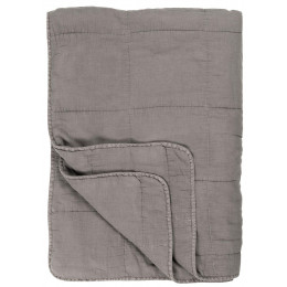 Smoke Grey Quilted Throw Smoke Grey Quilted Throw