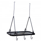 Black Utensil/Pots Kitchen Hanger Small