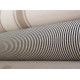 French Style 100% Linen  Charcoal & Natural Narrow Stripe Sample