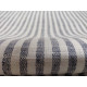 French Style 100% Linen Blue & White Narrow Stripe Sample