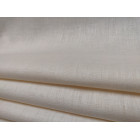 French Style 100% Linen Natural Ivory Fabric Sample