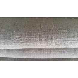 French Style Natural 100% Linen Fabric Sample