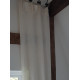 French Style Rustic Ivory 100% Linen Fabric Sample