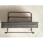 Grey Metal Bathroom Shelf