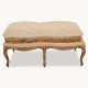 Marlborough Oak Upholstered Bench with Tray
