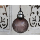 Dusty Purple Globular Pattern Ceiling Lamp Dusty Purple Globular Pattern Ceiling Lamp