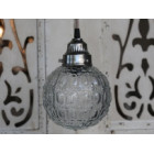 Handmade Antique Silver Pattern Global Ceiling Lamp Handmade Antique Silver Pattern Global Ceiling Lamp