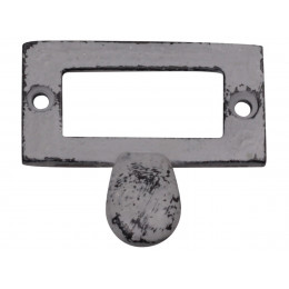 Handmade Distressed Metal Antique Grey Pull Handle Handmade Distressed Metal Antique Grey Pull Handle