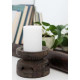 Unique Timber Candle Holder